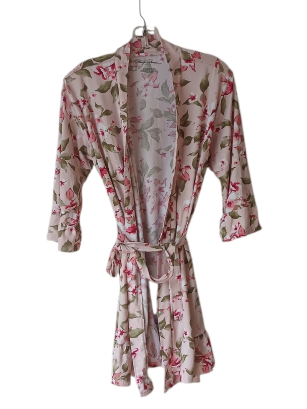 Marilyn Monroe Floral Satin Robe Size Small